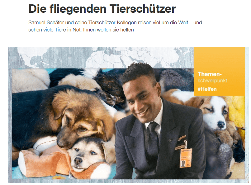 Der fliegende Tierschützer